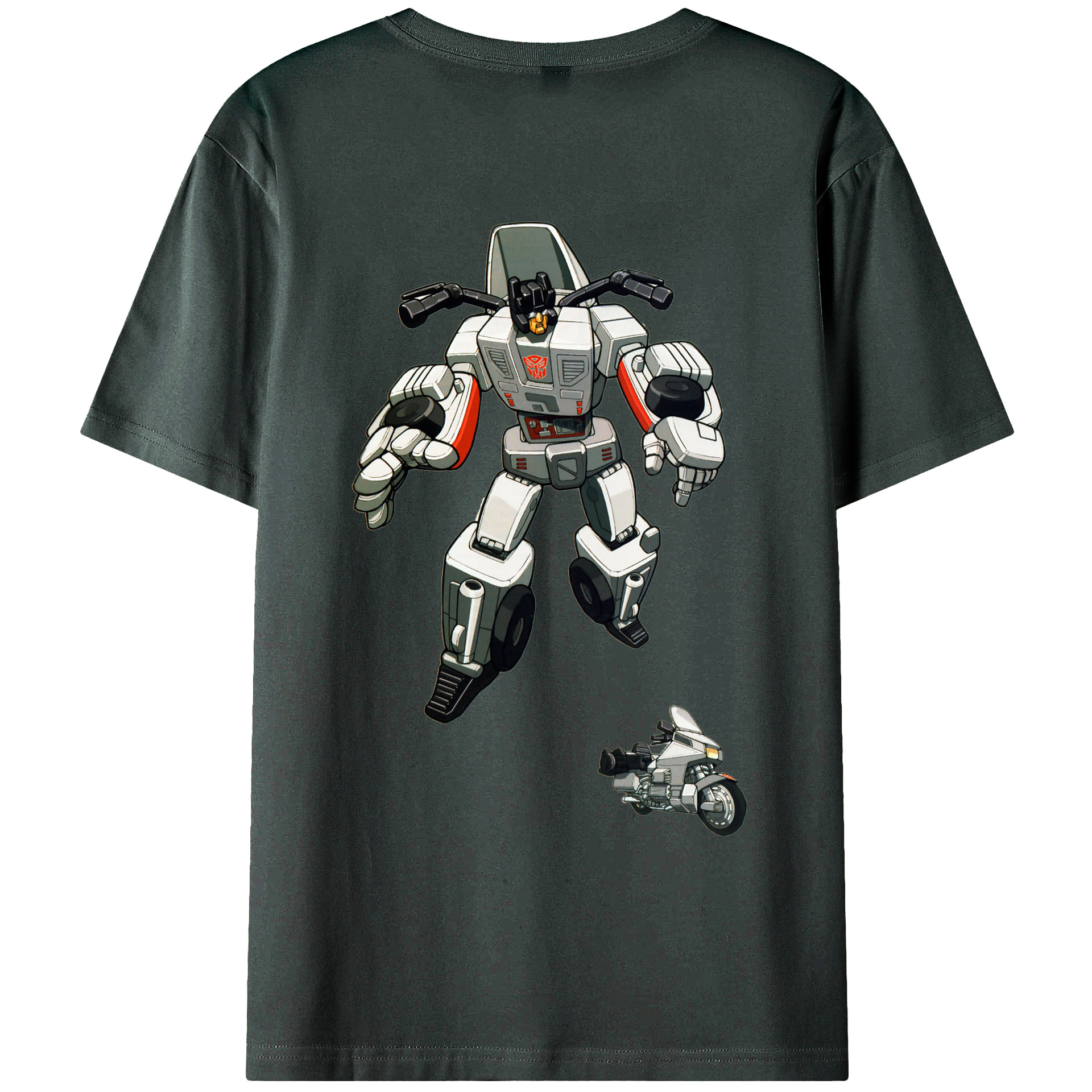 （画像用）  綿100％ メンズ半袖Tシャツ（バックプリント） 通気性